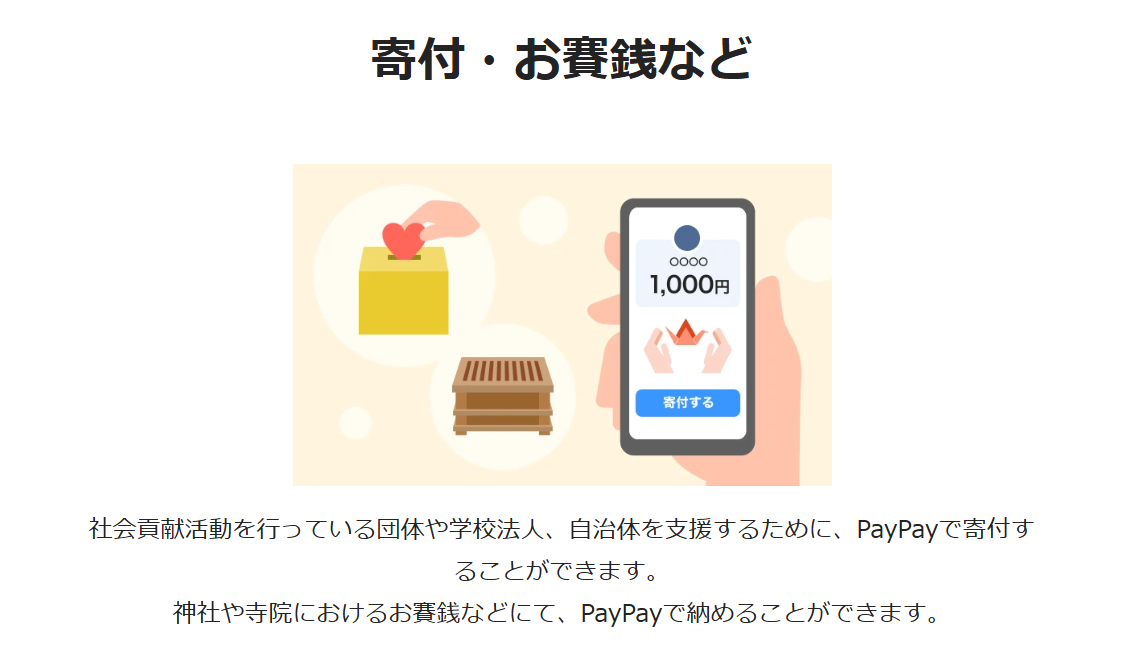 Point donation